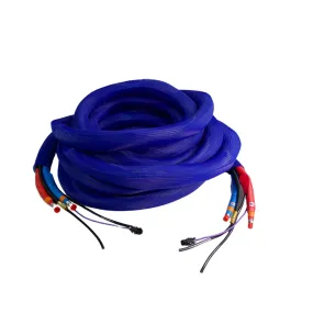 50’ Heated Hose, 3/8" I.D., 3,500 psi, w/ Scuff & T/C Cable