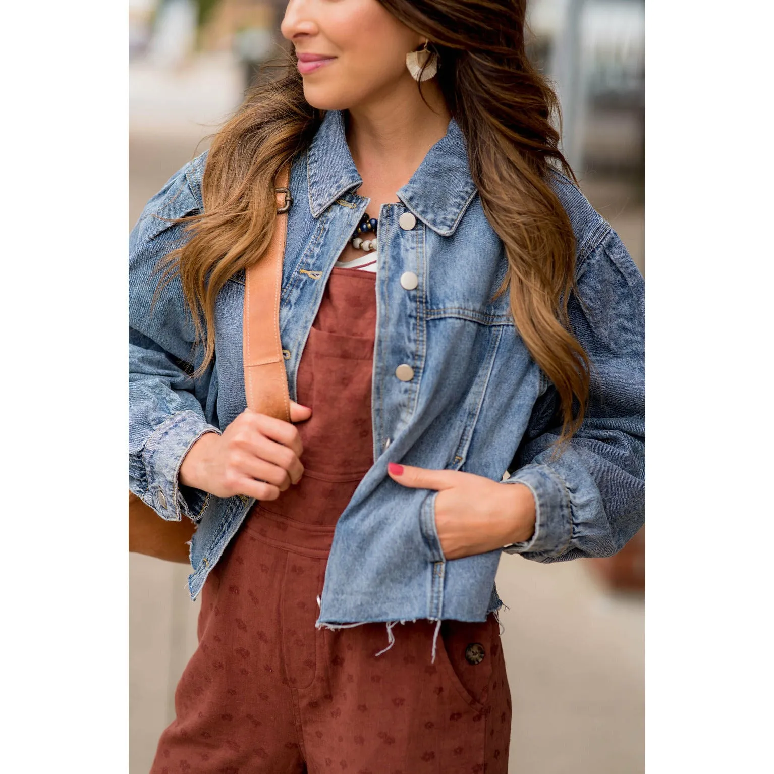 Acid Wash Denim Jacket
