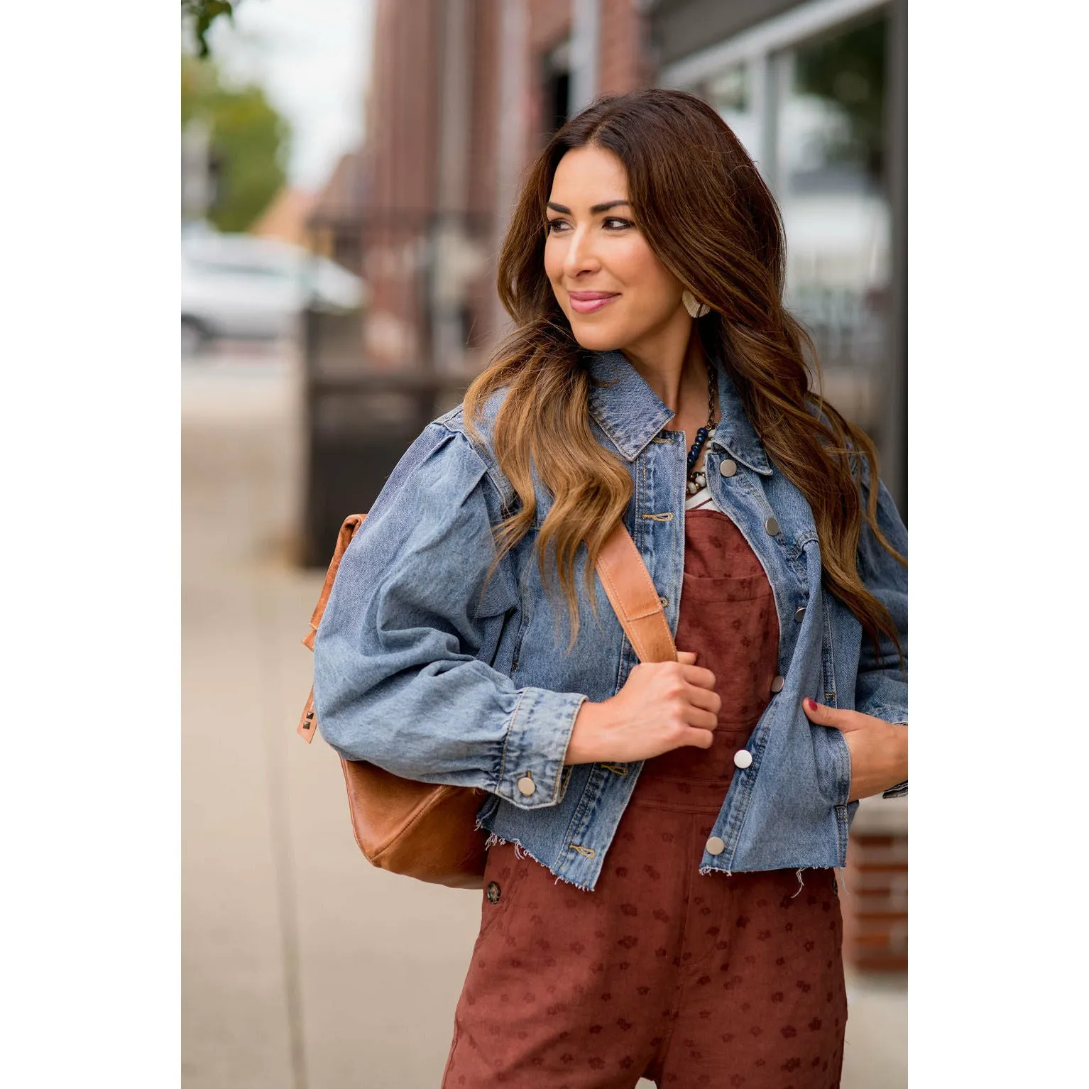 Acid Wash Denim Jacket