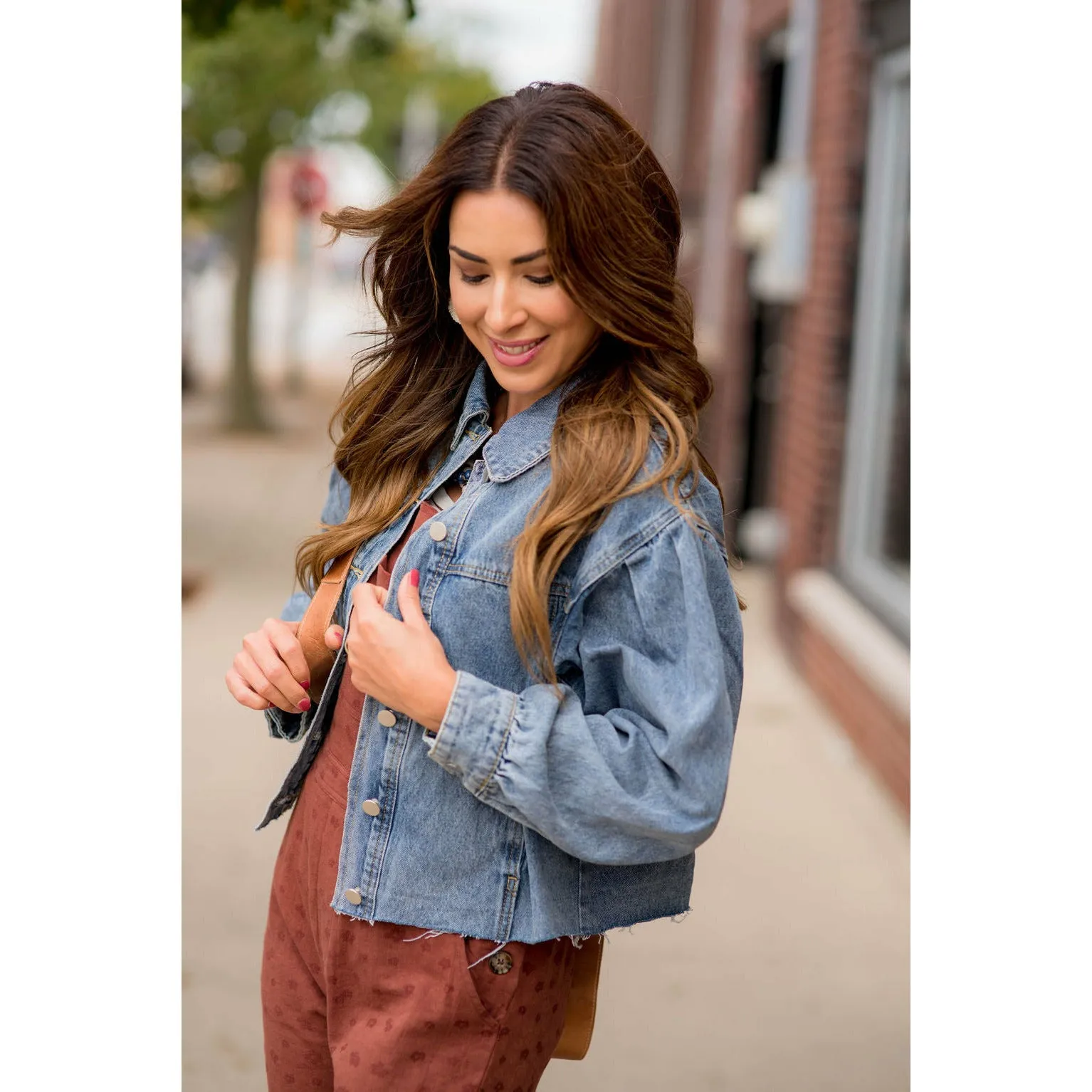 Acid Wash Denim Jacket