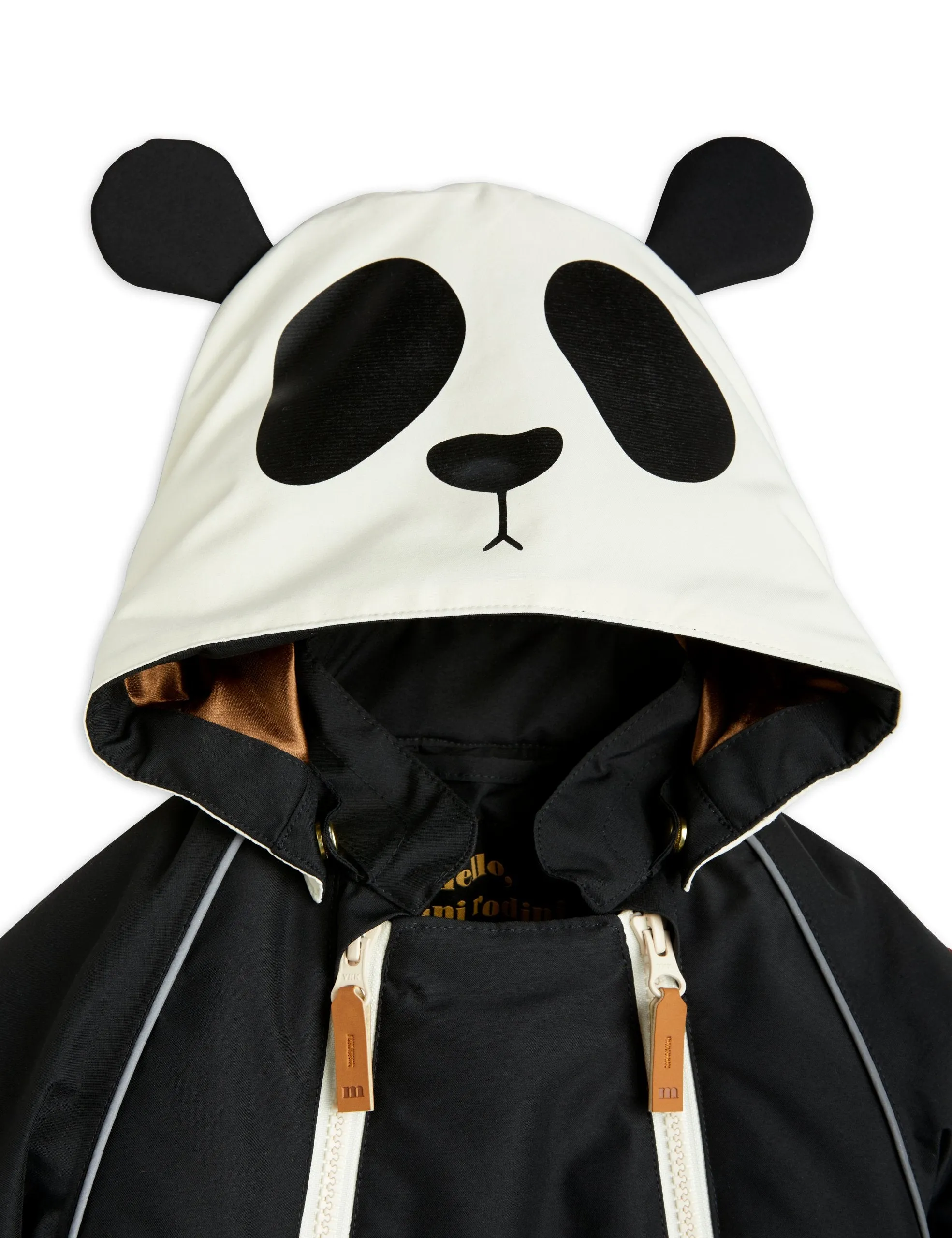 Alaska panda baby overall