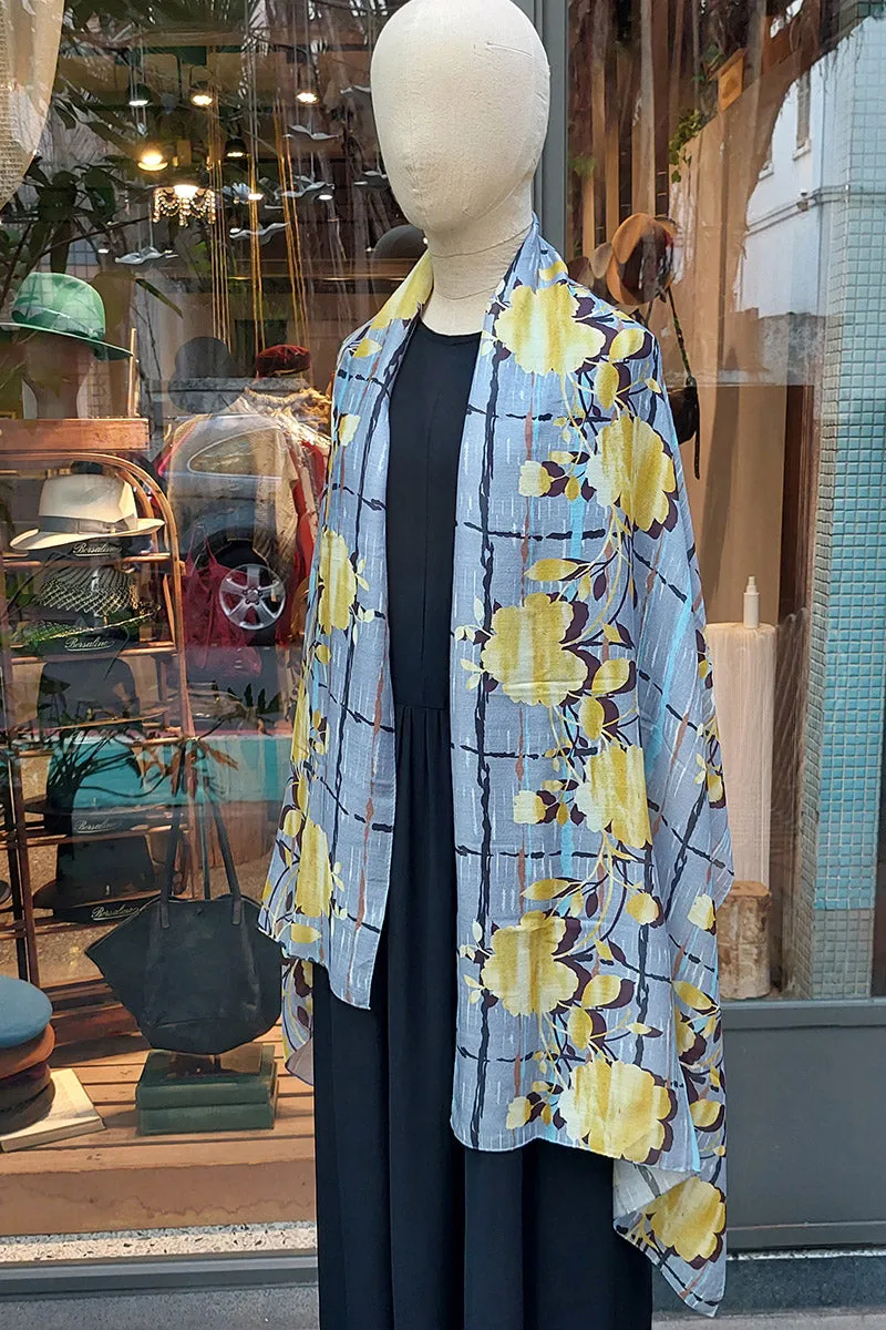 Ana Maison/Printed Silk Scarf (2 Styles)