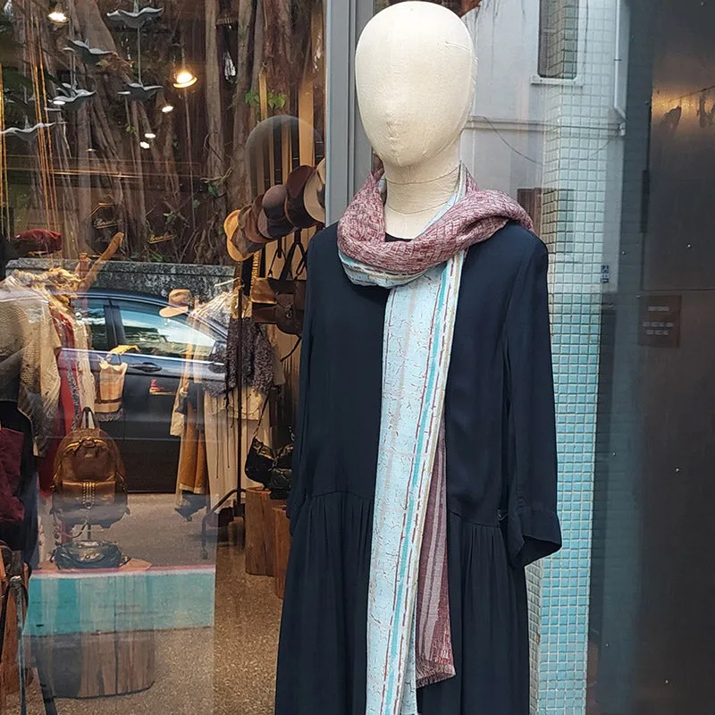 Ana Maison/Printed Silk Scarf (2 Styles)