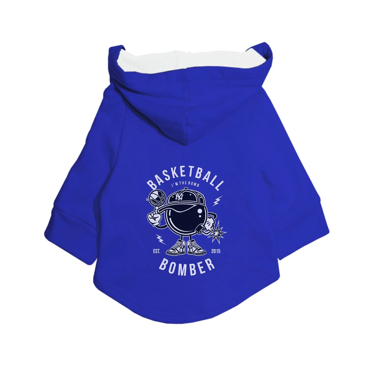 Basketball Bomber Dog Hoodie Jacket