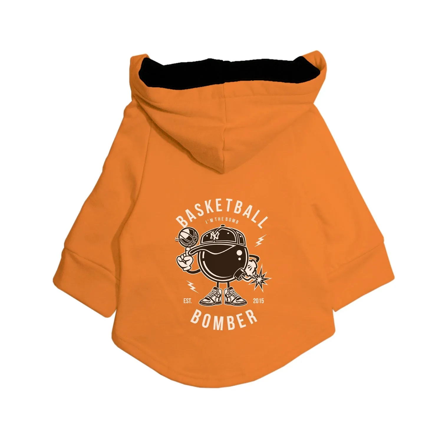 Basketball Bomber Dog Hoodie Jacket