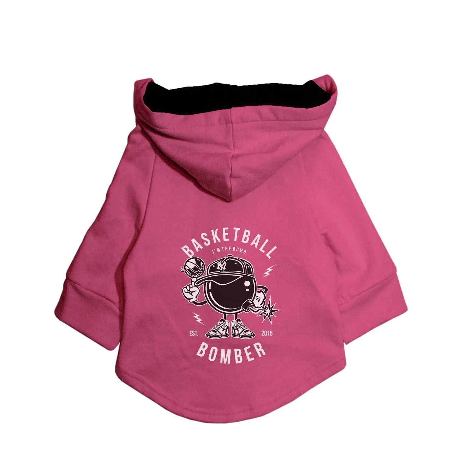 Basketball Bomber Dog Hoodie Jacket