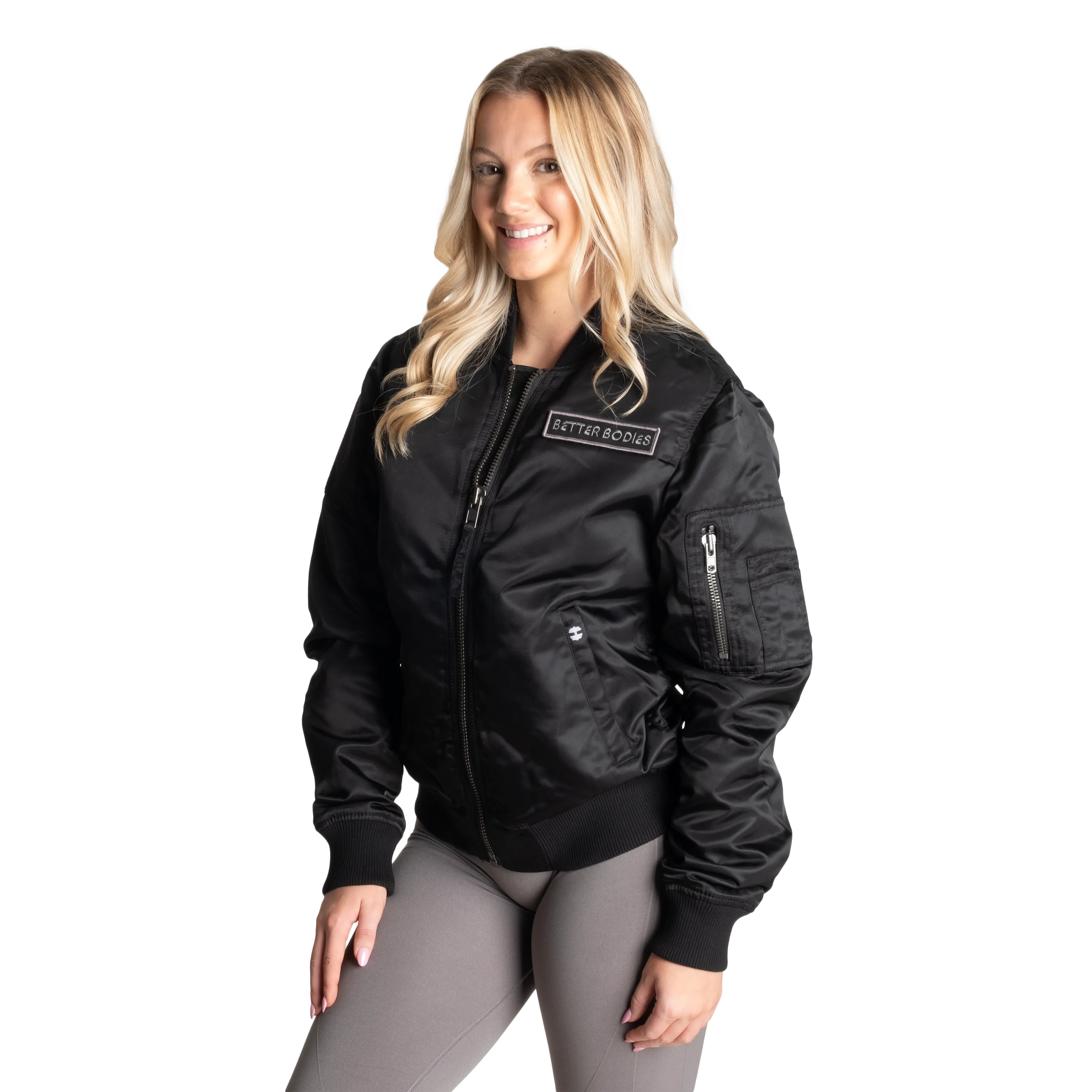 Better Bodies Utility Bomber jacket