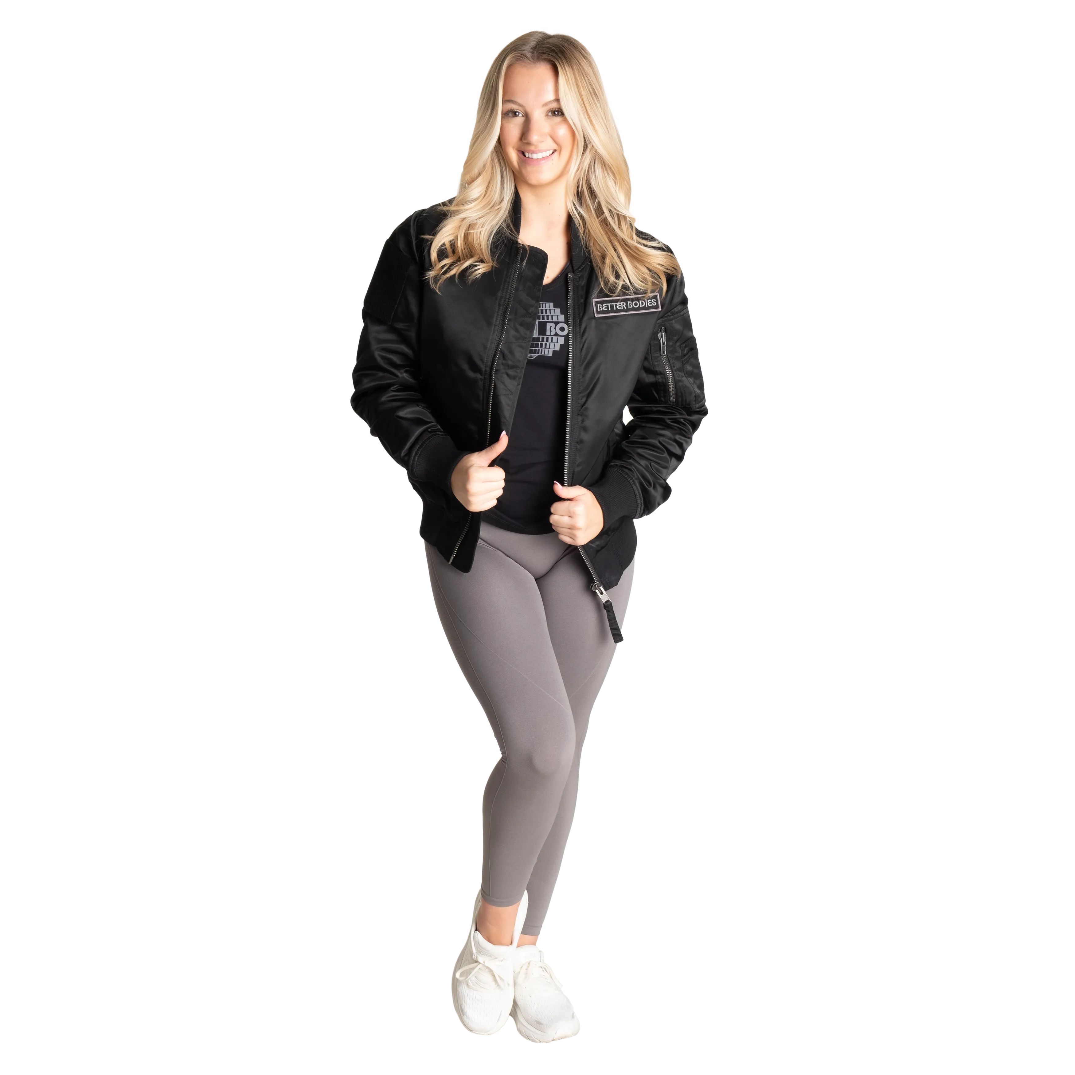 Better Bodies Utility Bomber jacket
