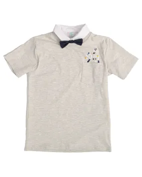 Big Boy Light Grey Polo Shirt