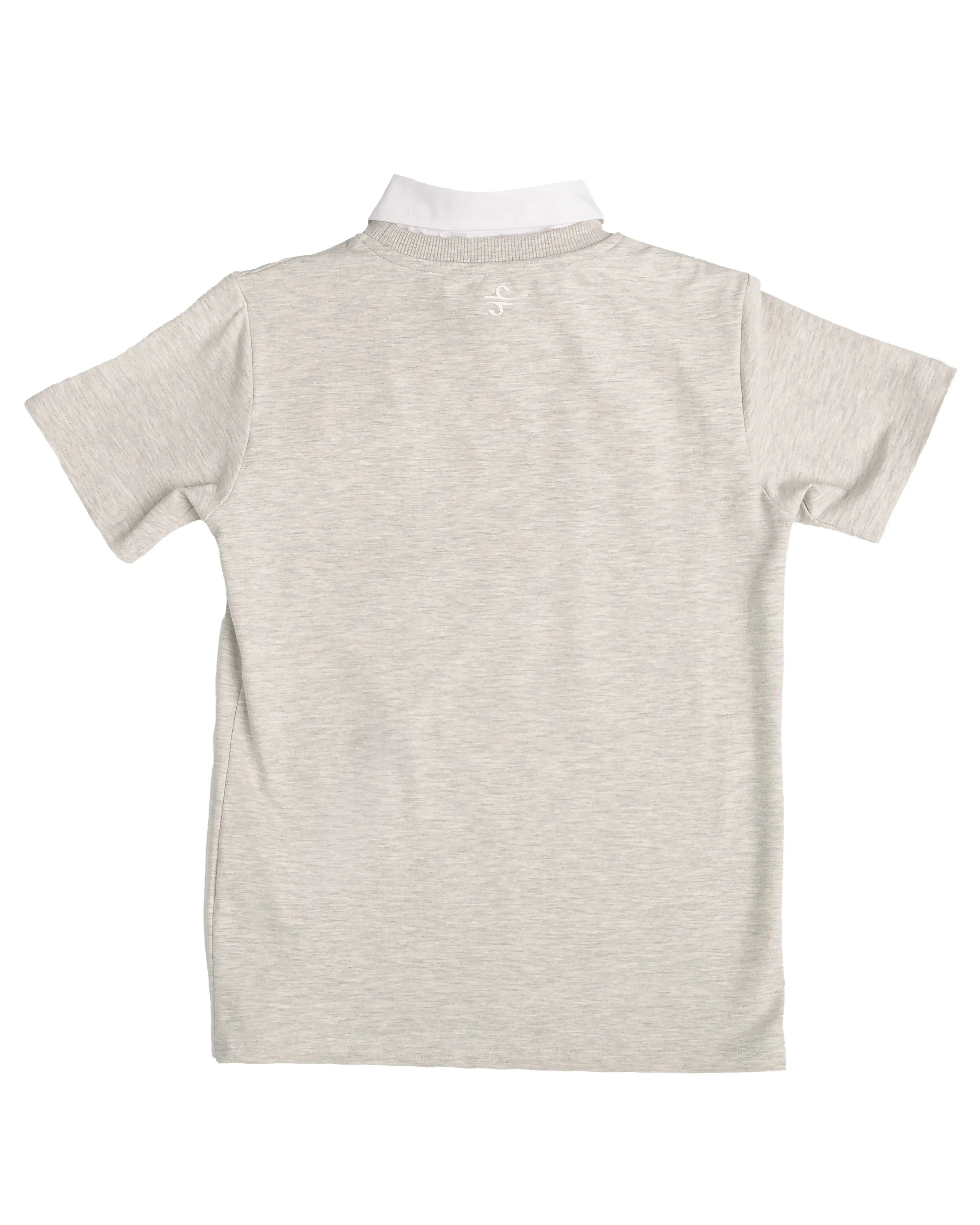Big Boy Light Grey Polo Shirt