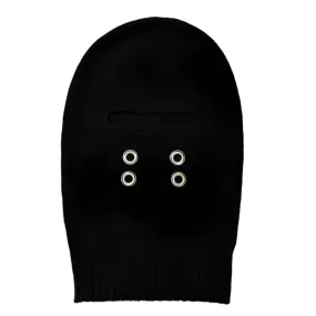 Black Knitted Balaclava