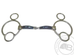 Bombers Bits 2½ Ring Lock Up | Sweet Iron Blue Bit