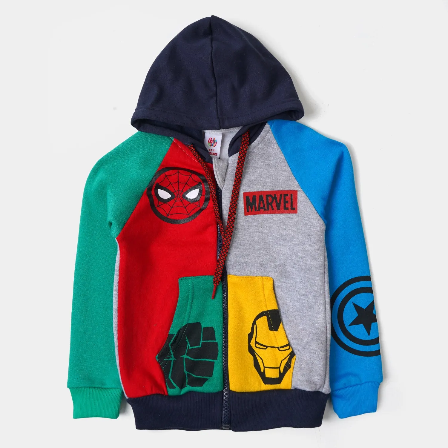Boys Knitted Jacket Action  - Multi
