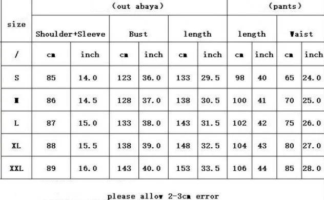 Casual cardigan abaya and Pants Set