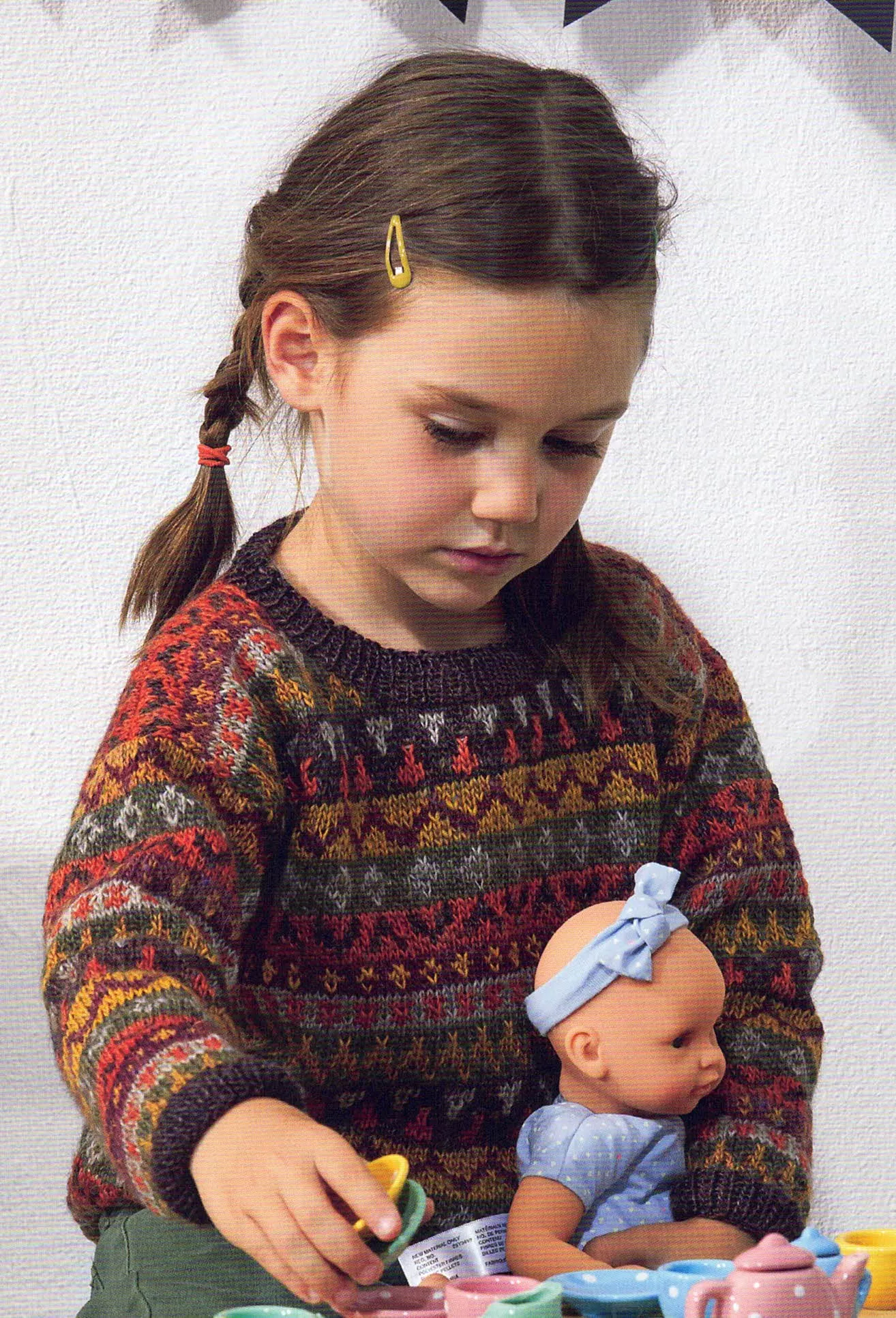 Children - Lang Yarns Fatto A Mano Book No. 254 Elle Tricote