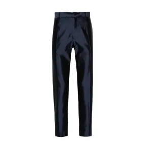 Classic British Style Slim-Fit Pants