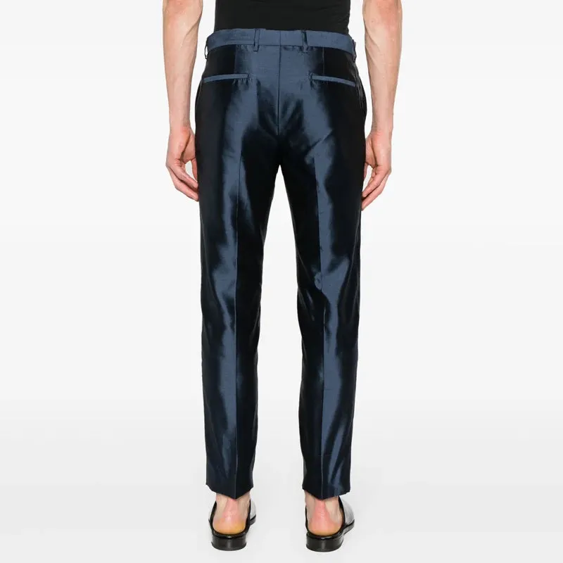 Classic British Style Slim-Fit Pants