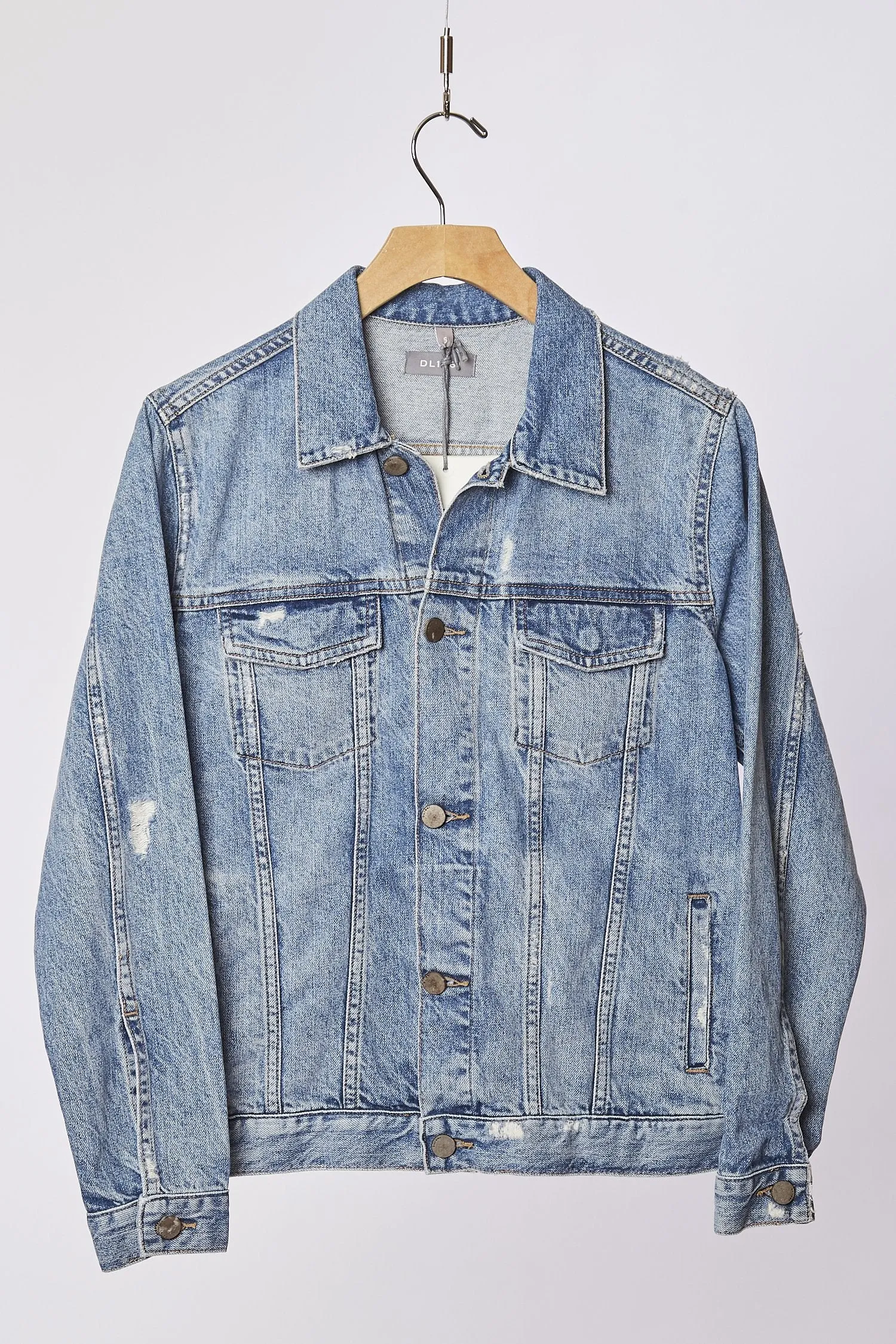 CLYDE CROPPED CLASSIC JEAN JACKET DOMINGO