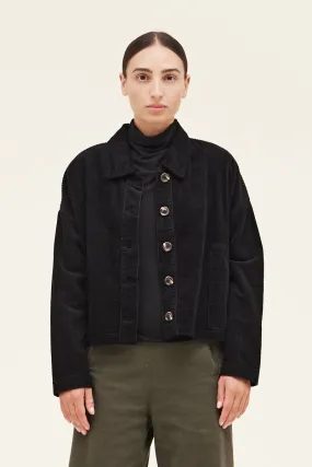 Cropped Corduroy Jacket