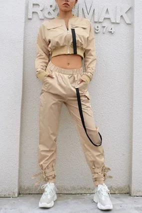 CY200 Zip Up Cropped Jacket