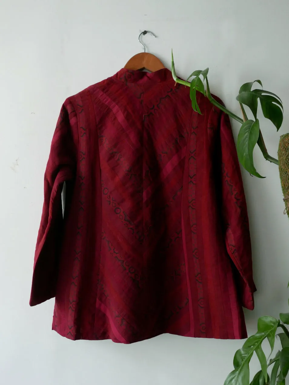 Diagonal Patch Repurpose Jacket