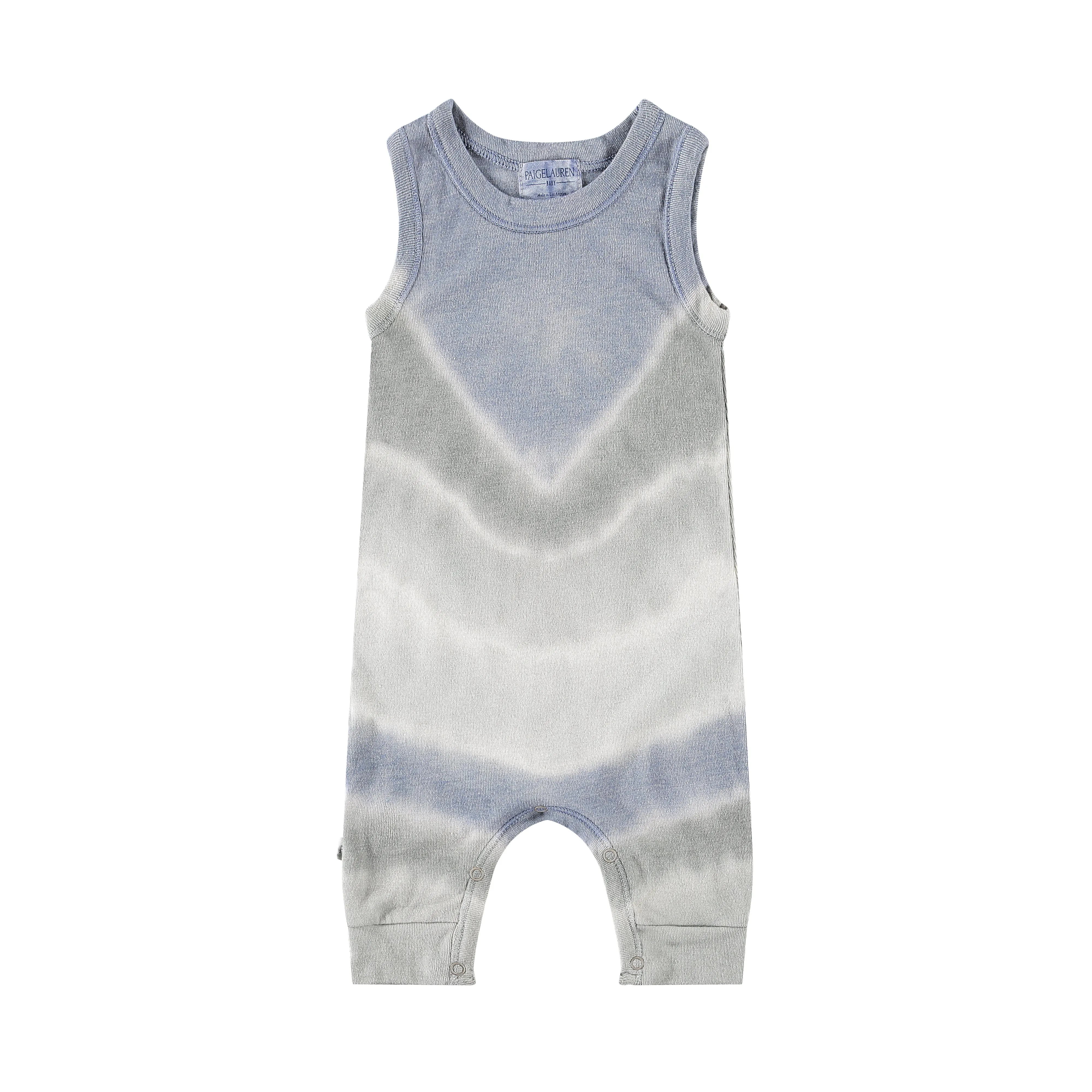 Eco-Rib Tie Dye Tank Overall