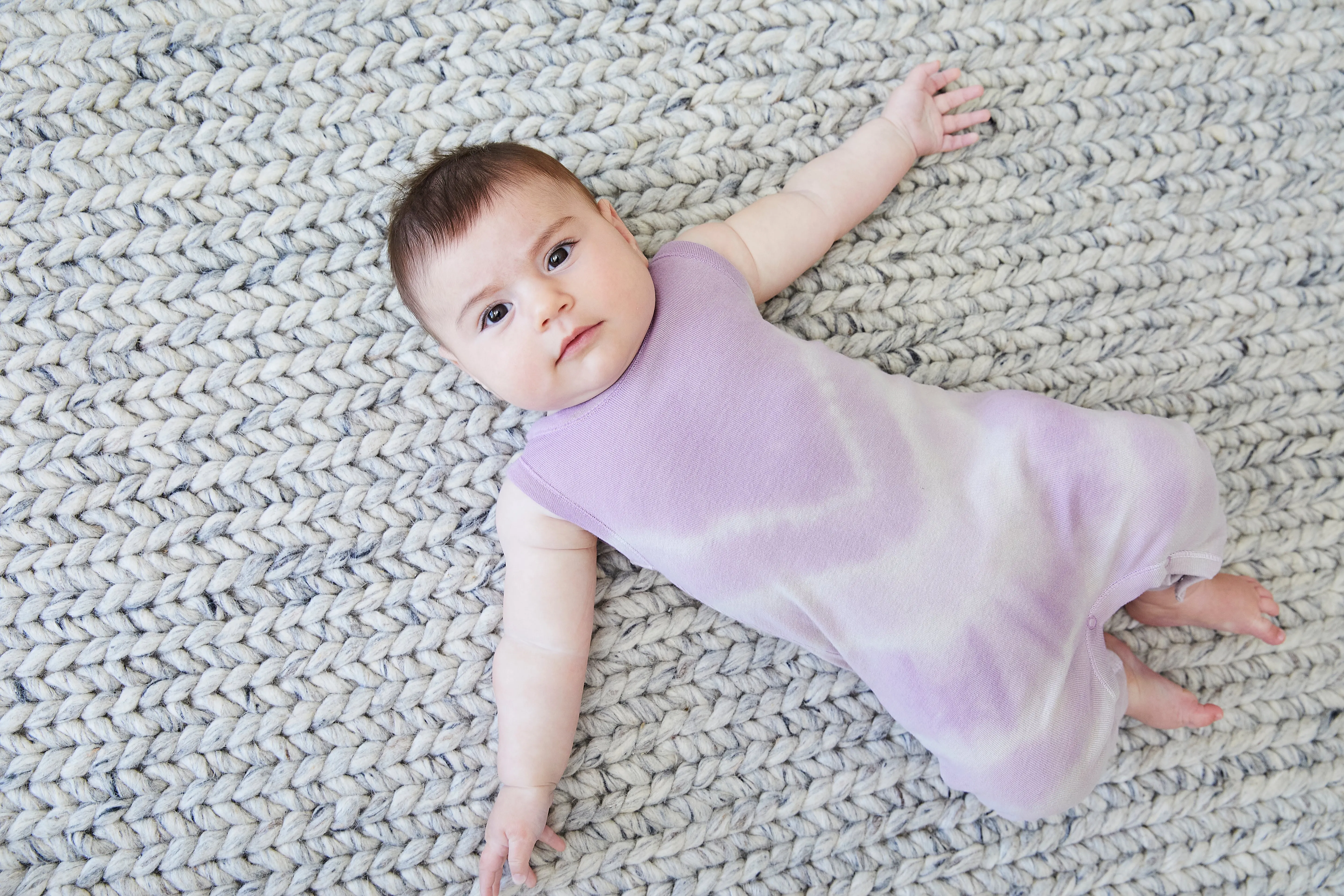Eco-Rib Tie Dye Tank Overall