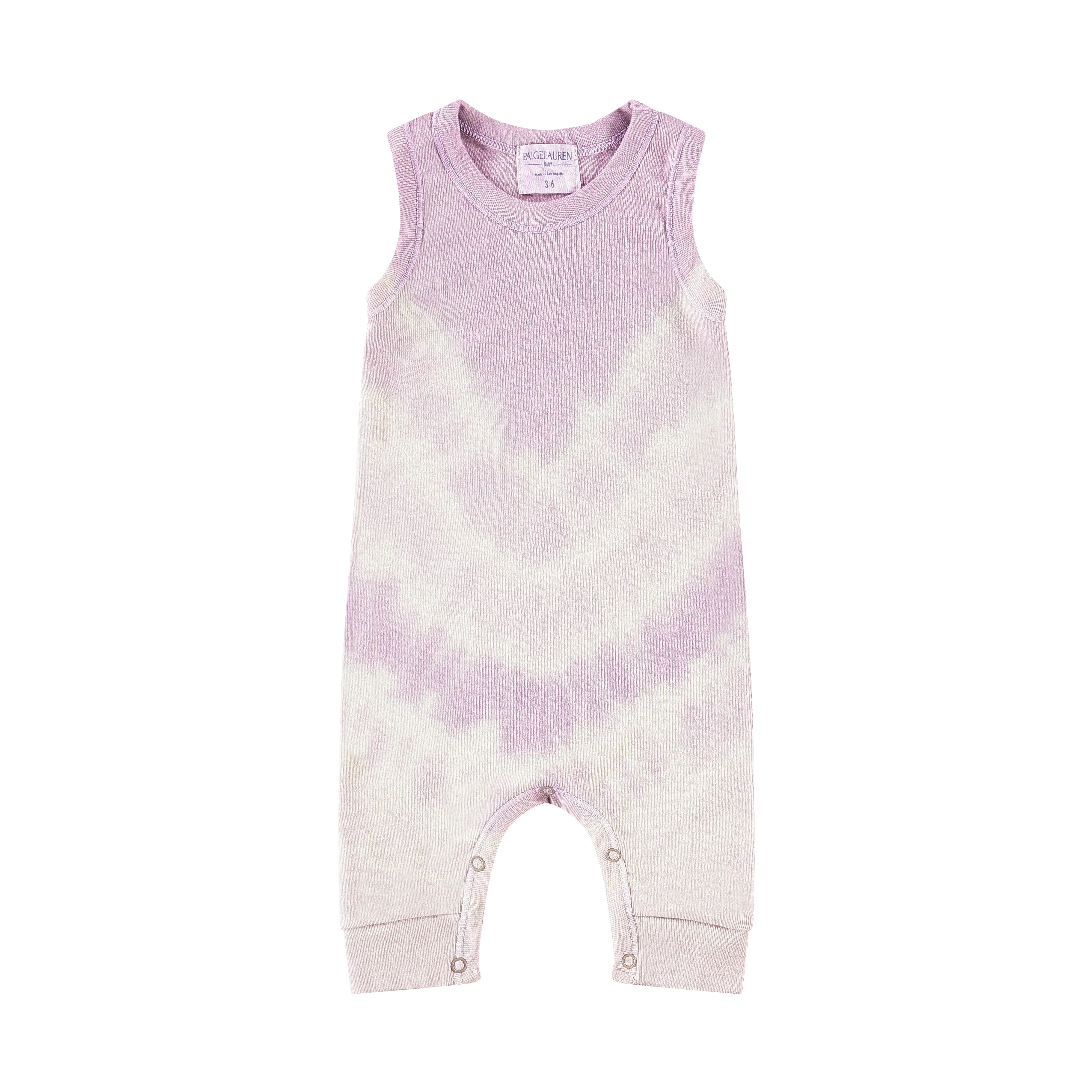 Eco-Rib Tie Dye Tank Overall