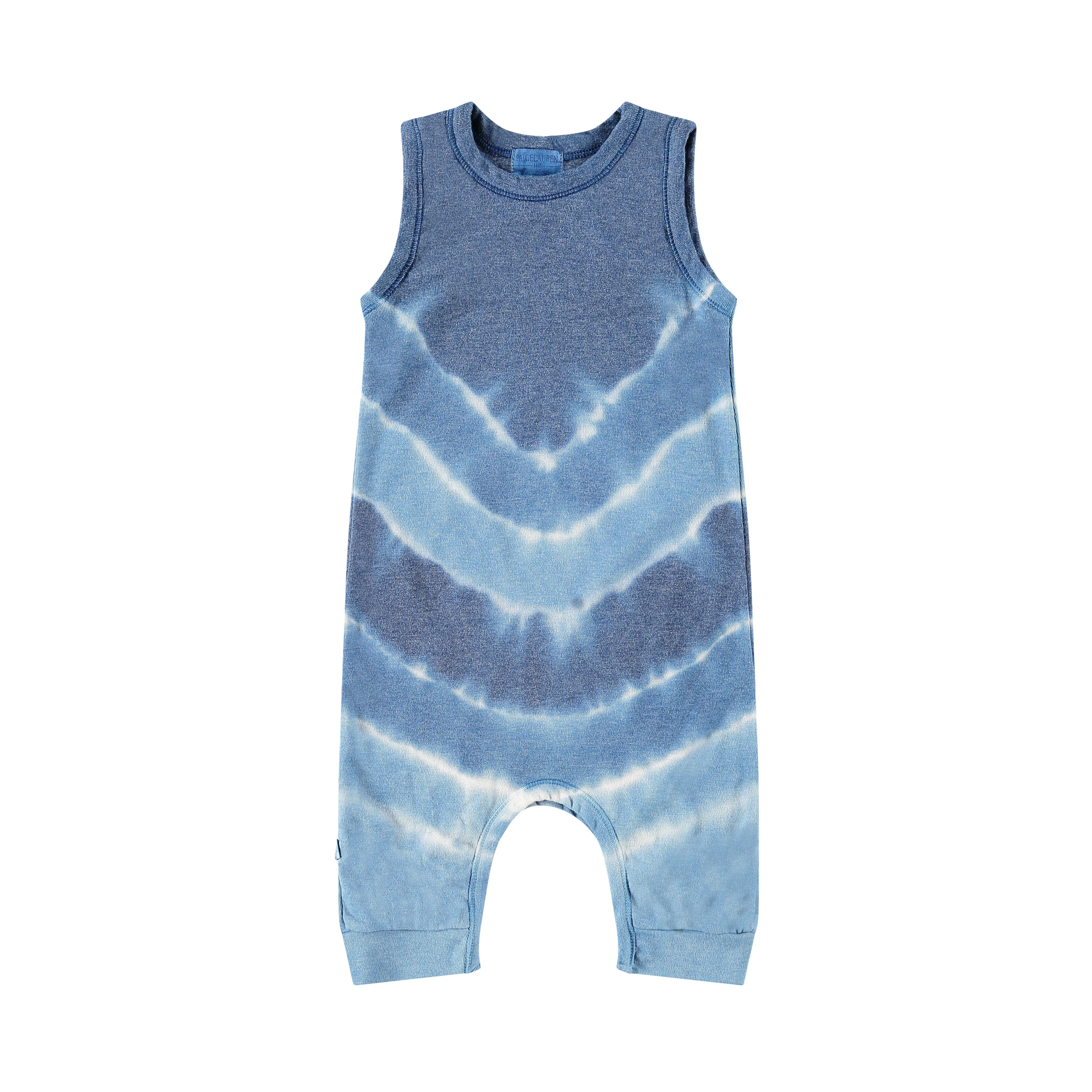 Eco-Rib Tie Dye Tank Overall
