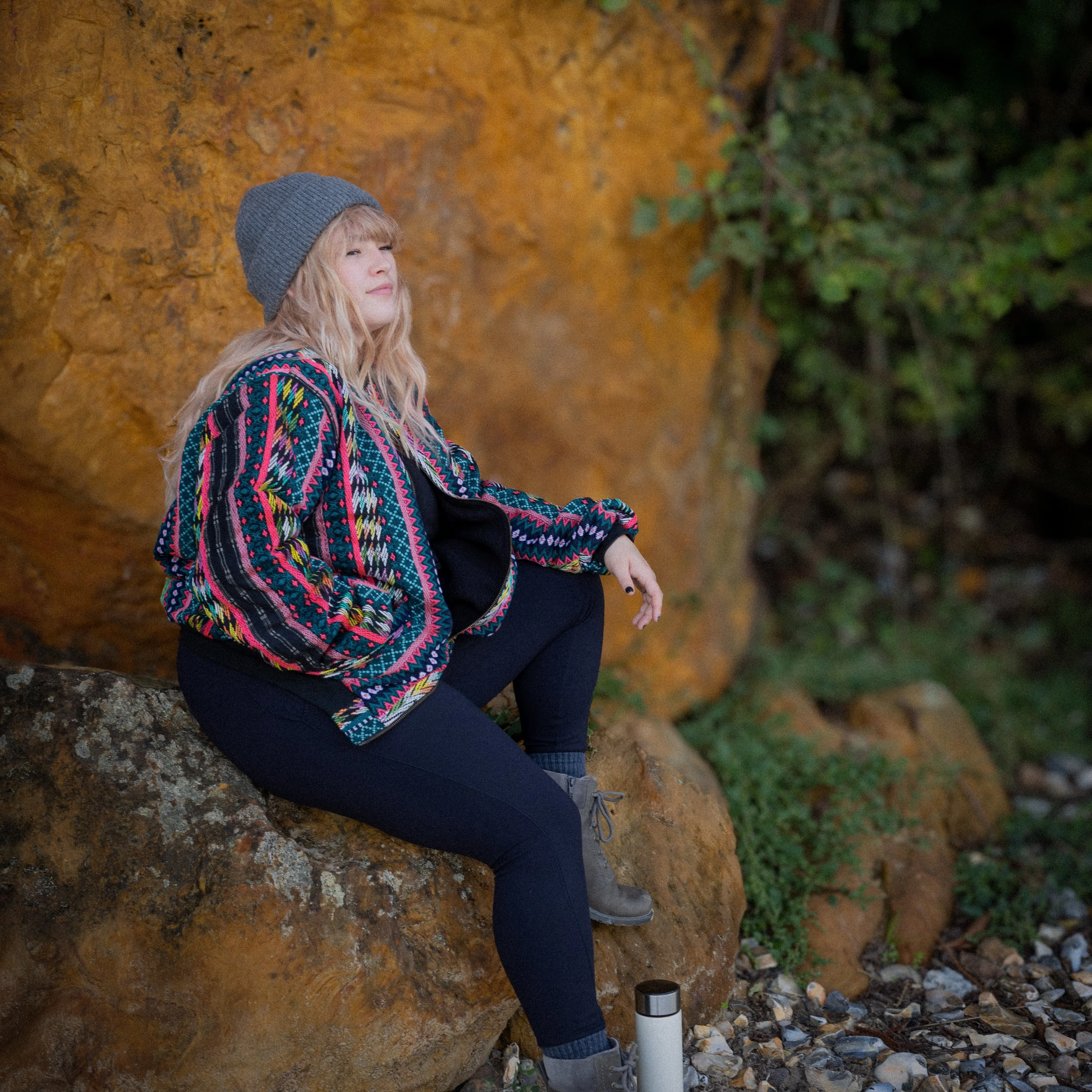 Embroidered Bomber Jacket | Ex Display - Size S