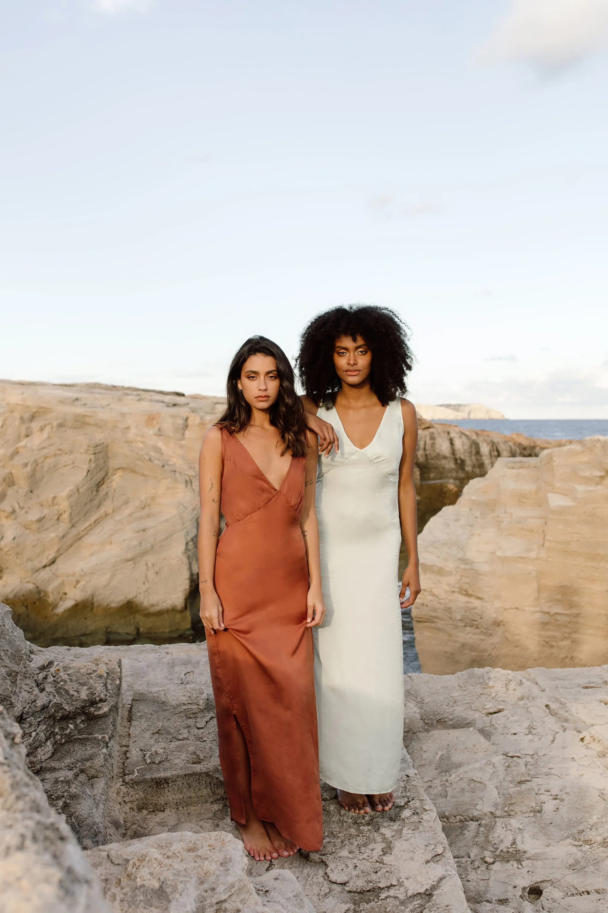 Esme Slip Dress Seafoam