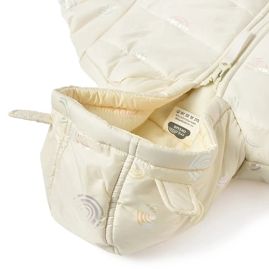 Farm Friends White Winter Jacket