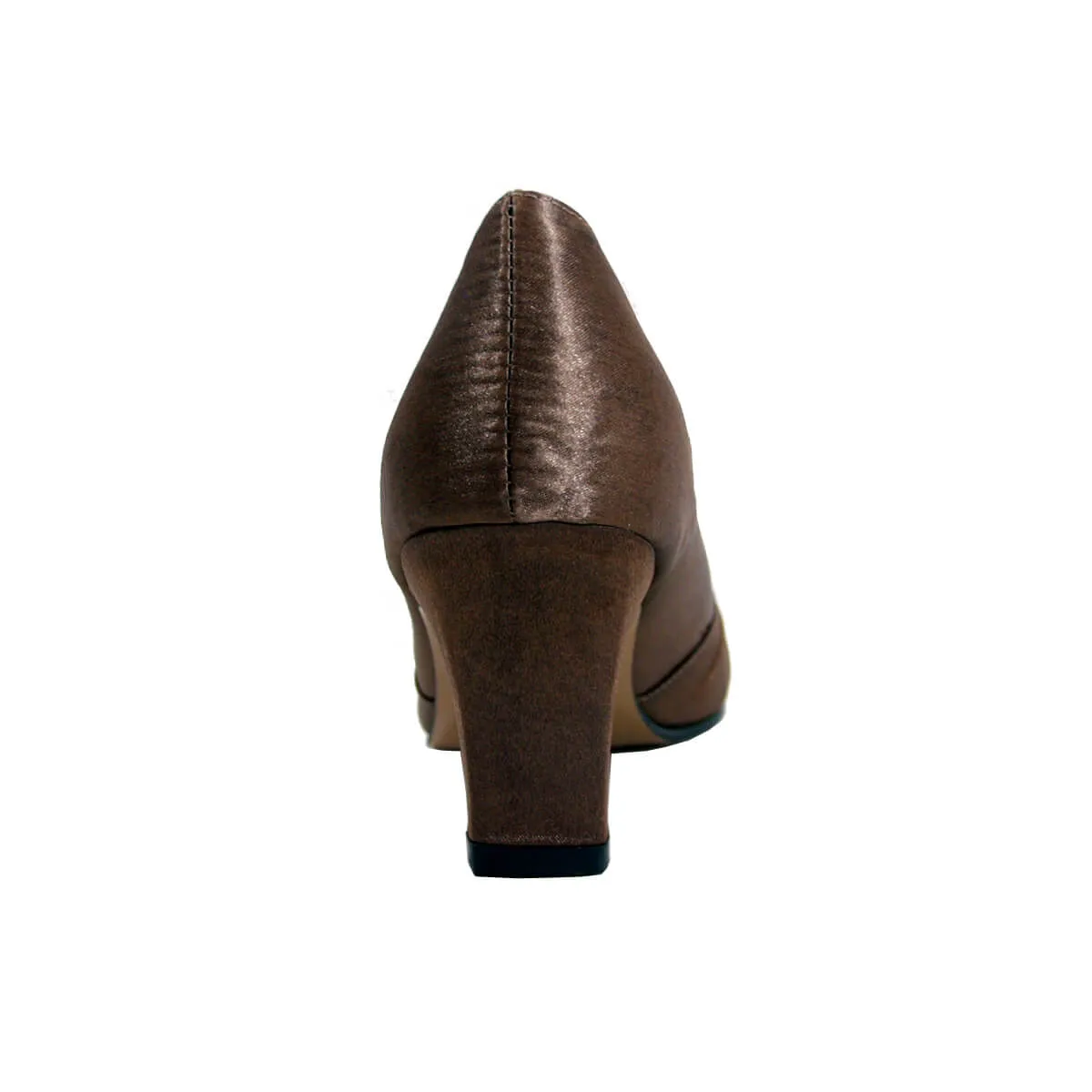 FLORAL Reina Women's Wide Width Rhinestone Satin Dress Shoes