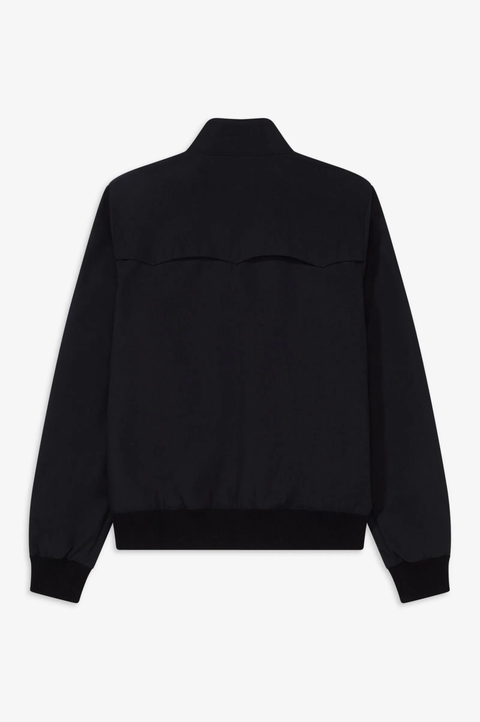 Fred Perry Classic Black Harrington Jacket (Black Laurel Wreath)