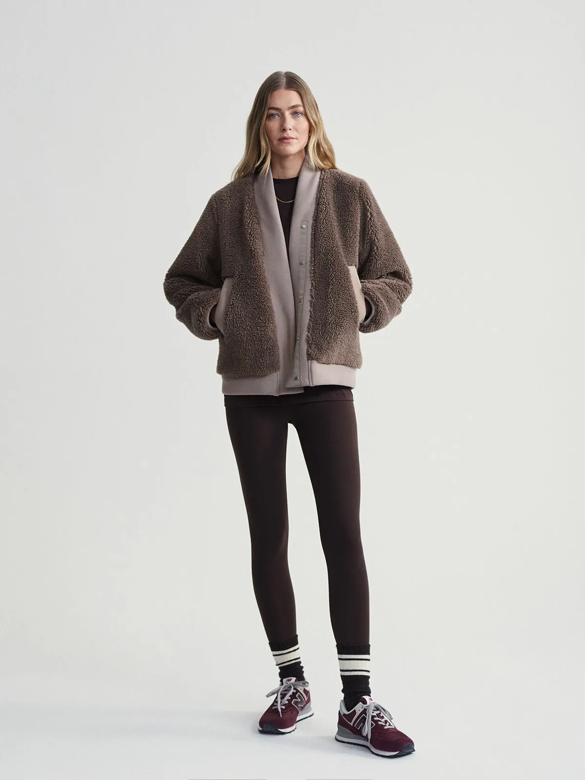 Fungi / Coffee Quartz Joanna Reversible Jacket