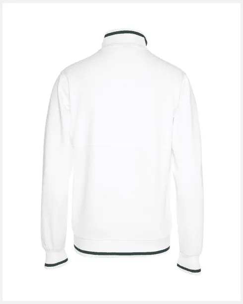 Indian Maharadja Men Knitted Jacket White