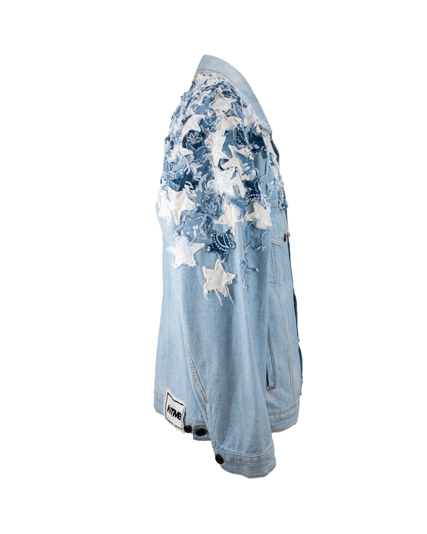 Jacket Over Patchwork Stars