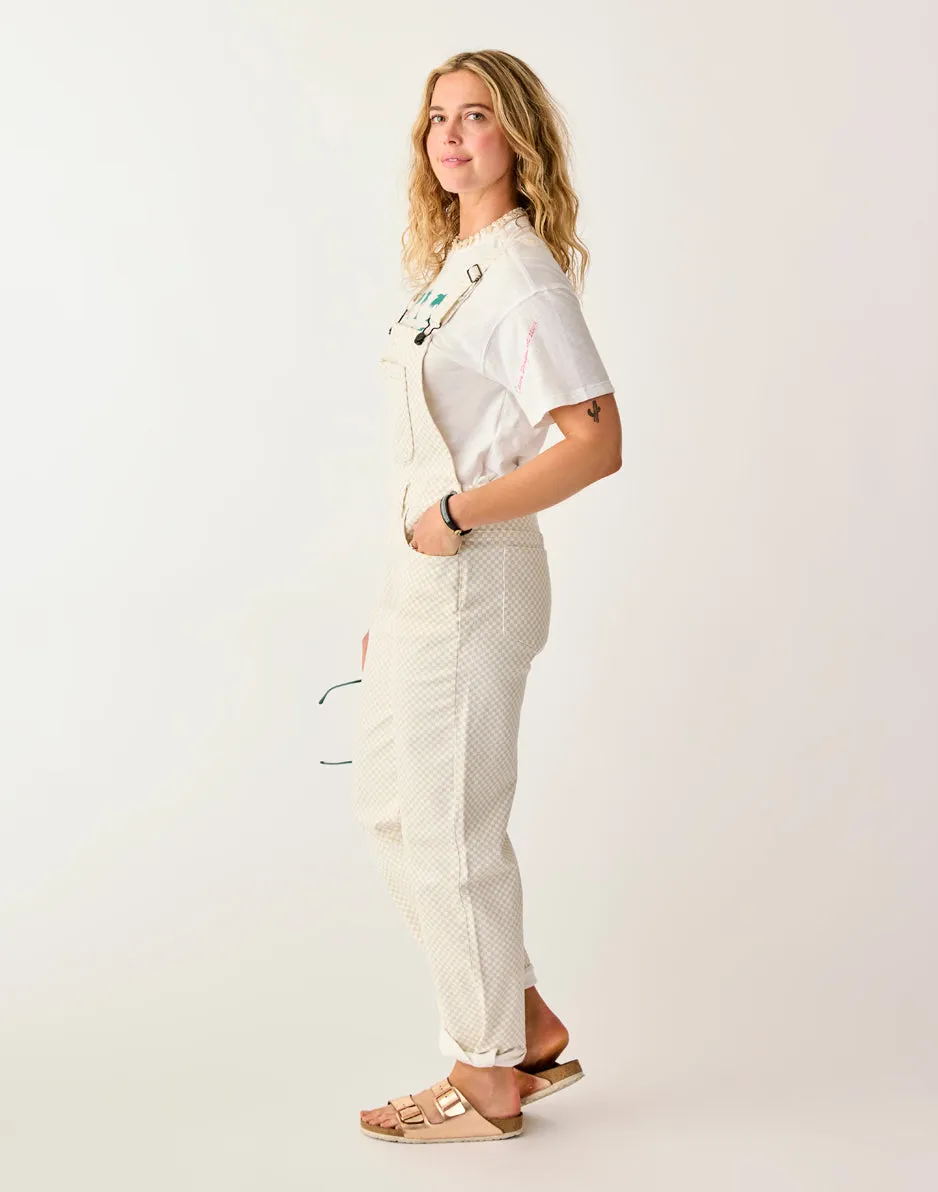 Jason Denim Overall: Birch Check