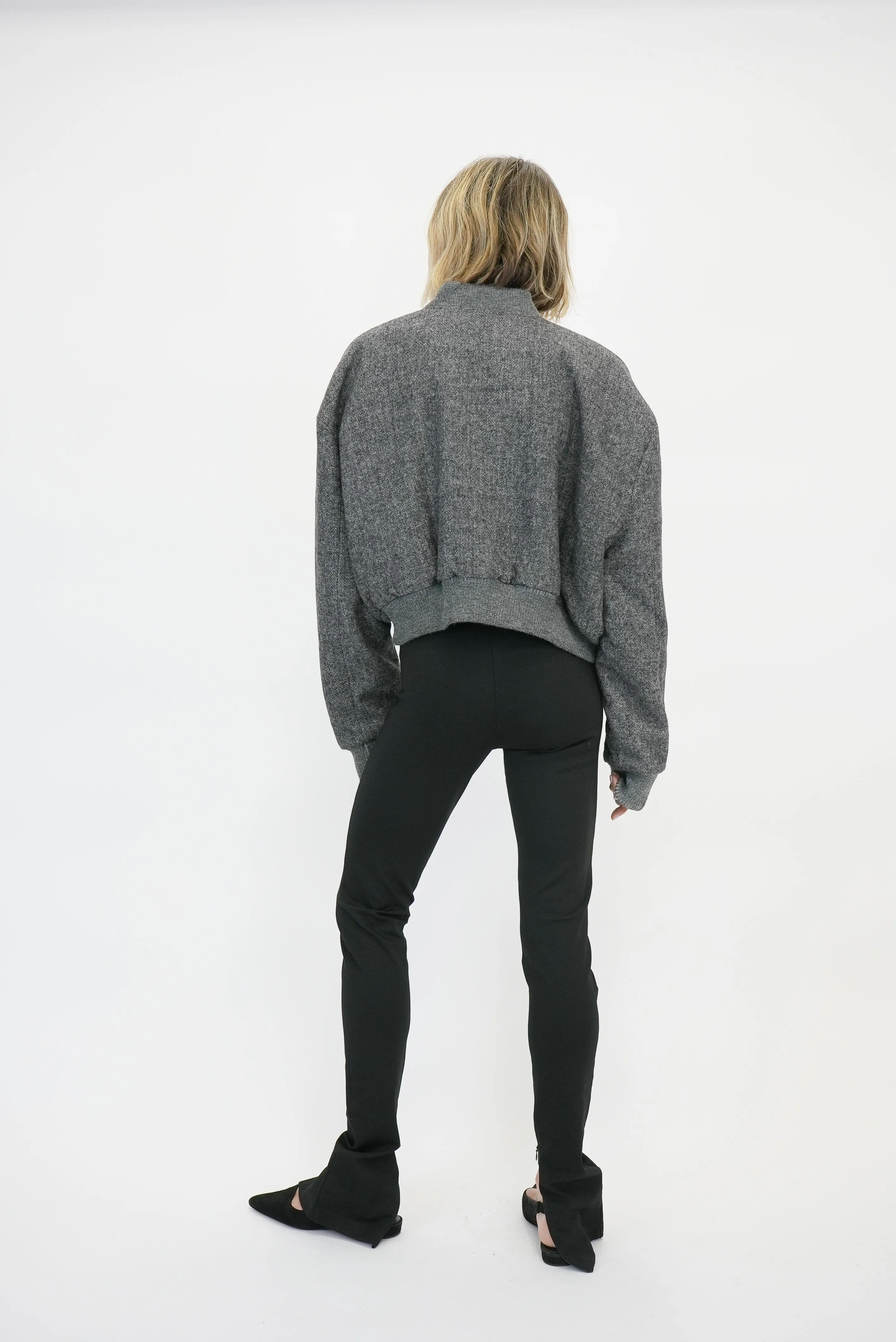 JOAKIM OVERSIZED CROPPED BOMBER