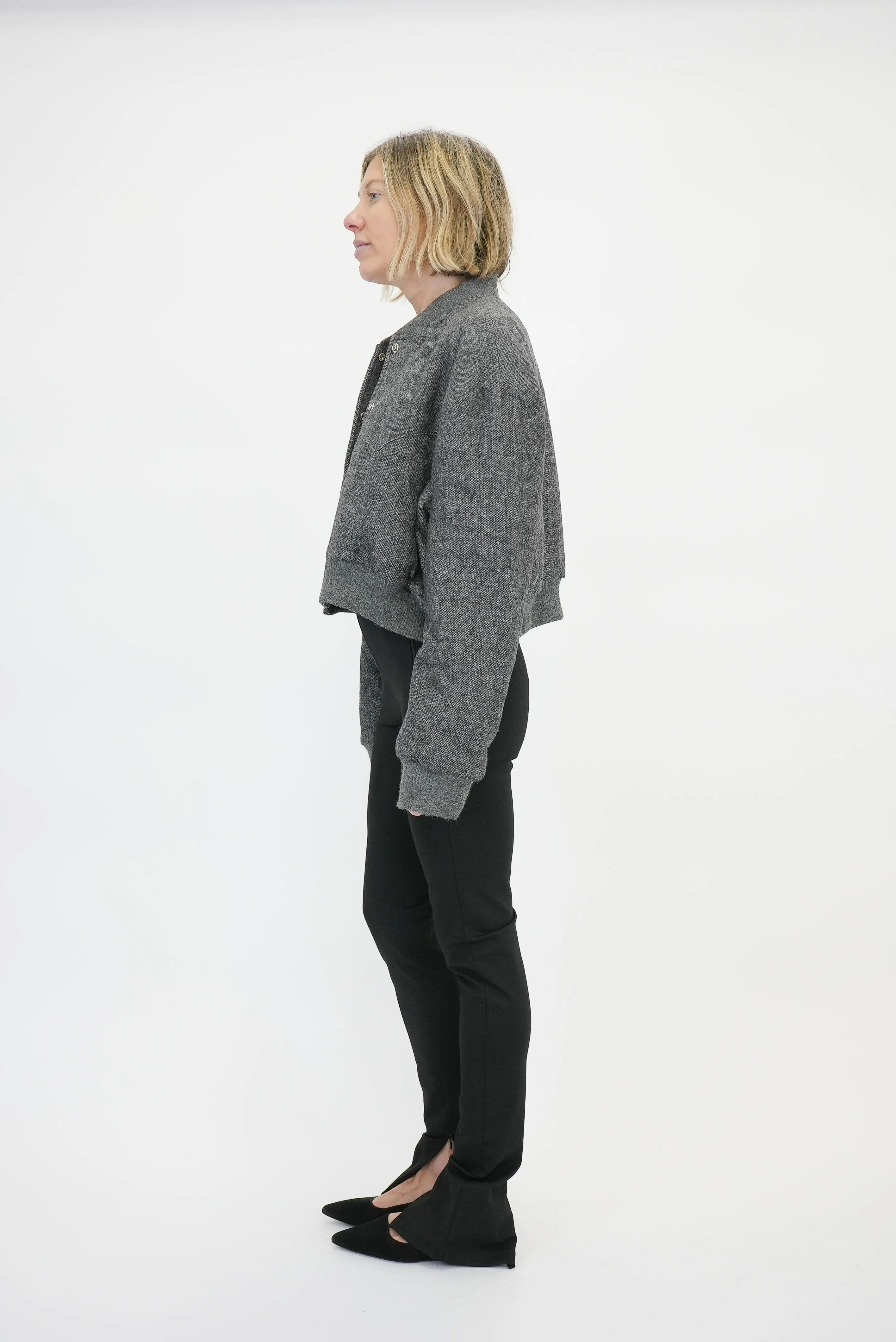 JOAKIM OVERSIZED CROPPED BOMBER