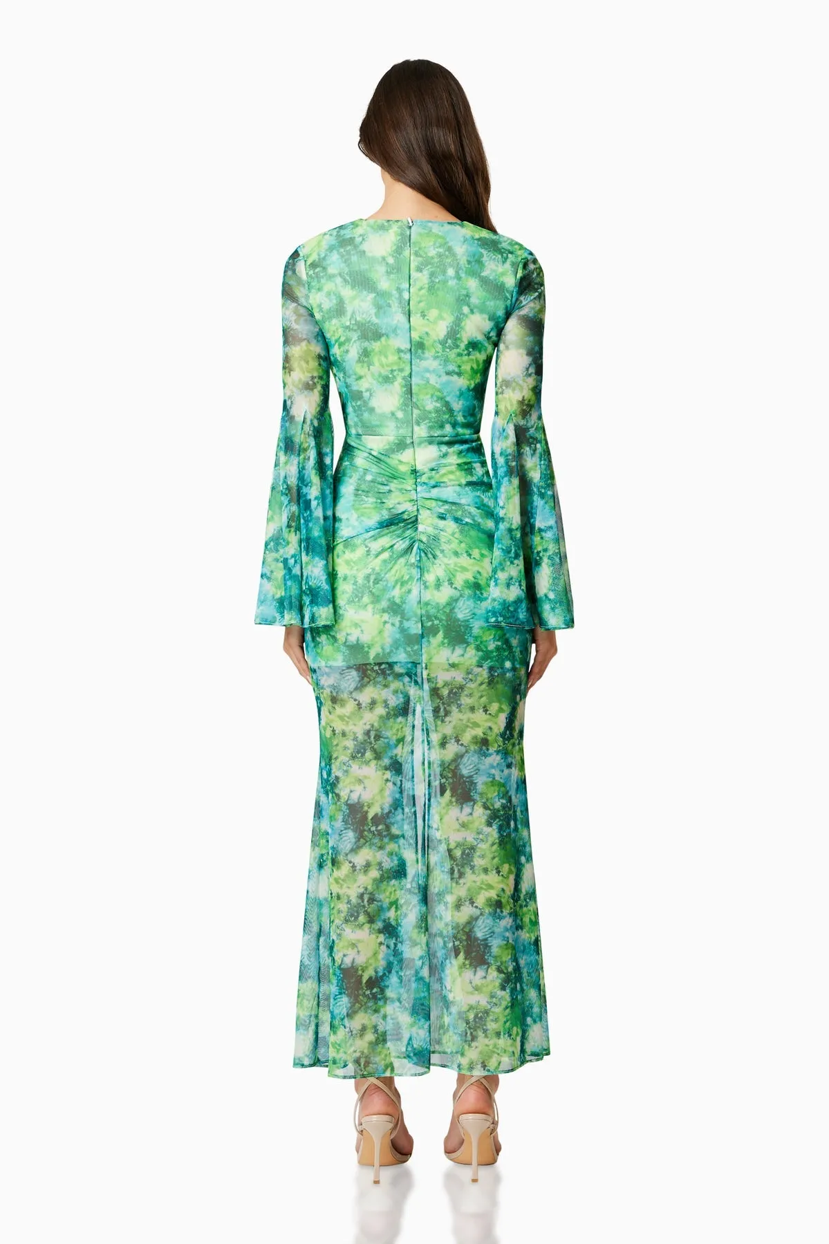 JONQUIL DRESS - GREEN MULTI