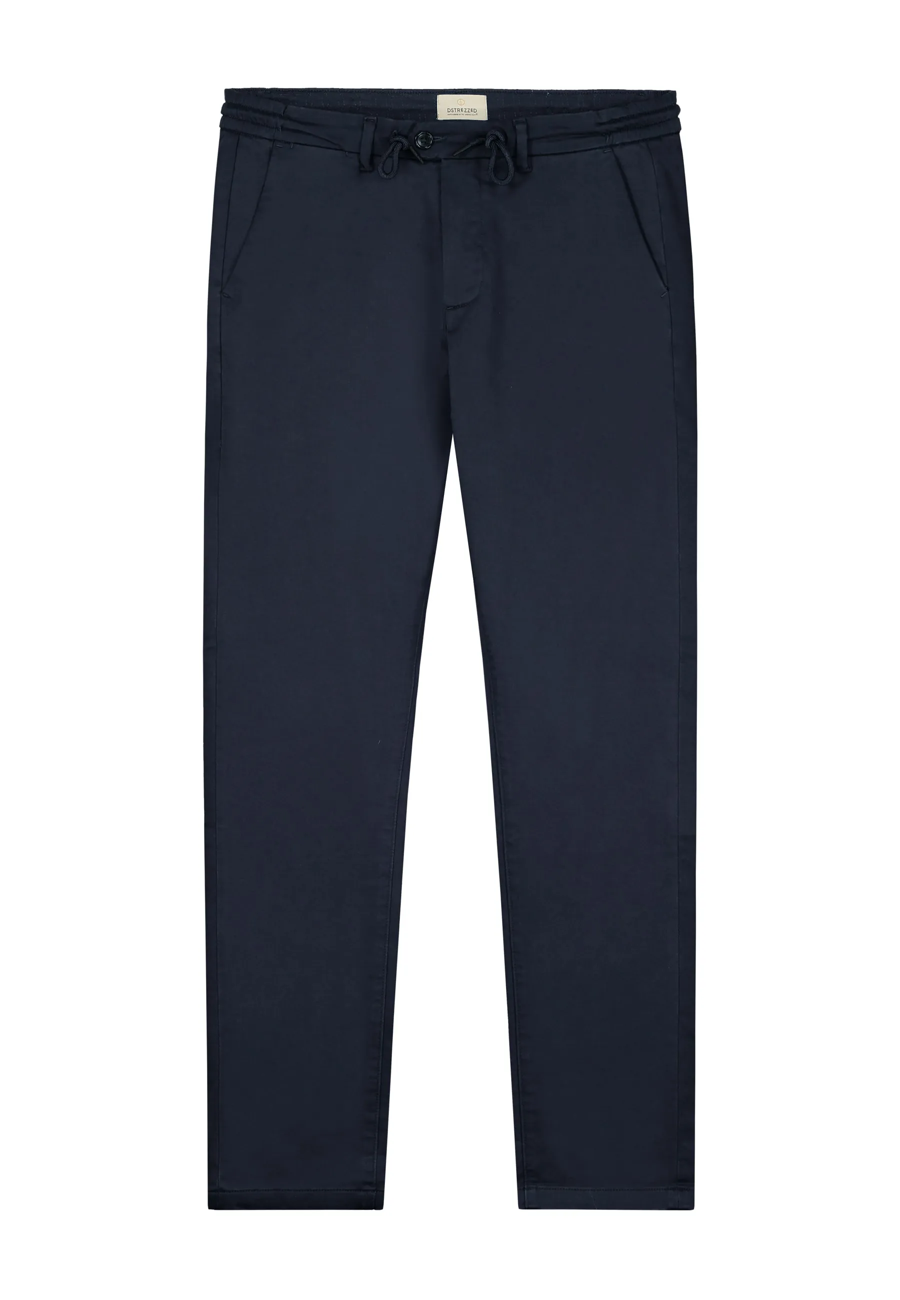Lancaster Twill Knit Chino: Dark Navy