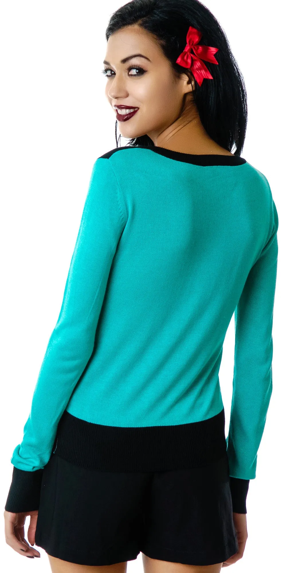 Let's Have A Dirty Martini Embroidered Cardigan