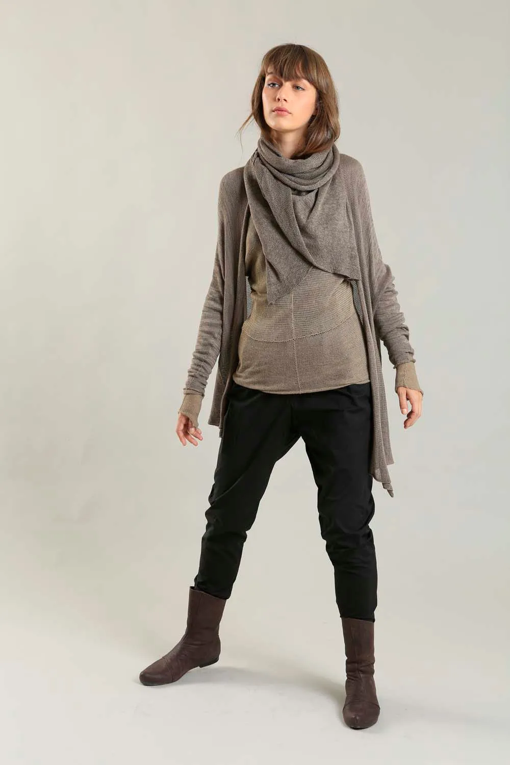 Light Bamboo & Soy Cardigan