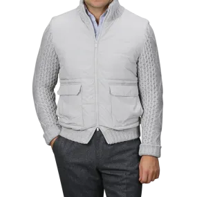 Light Grey Wool Whistler Padded Jacket