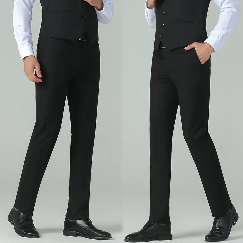 LionVII Gabardine Slim Leg Dress Pant