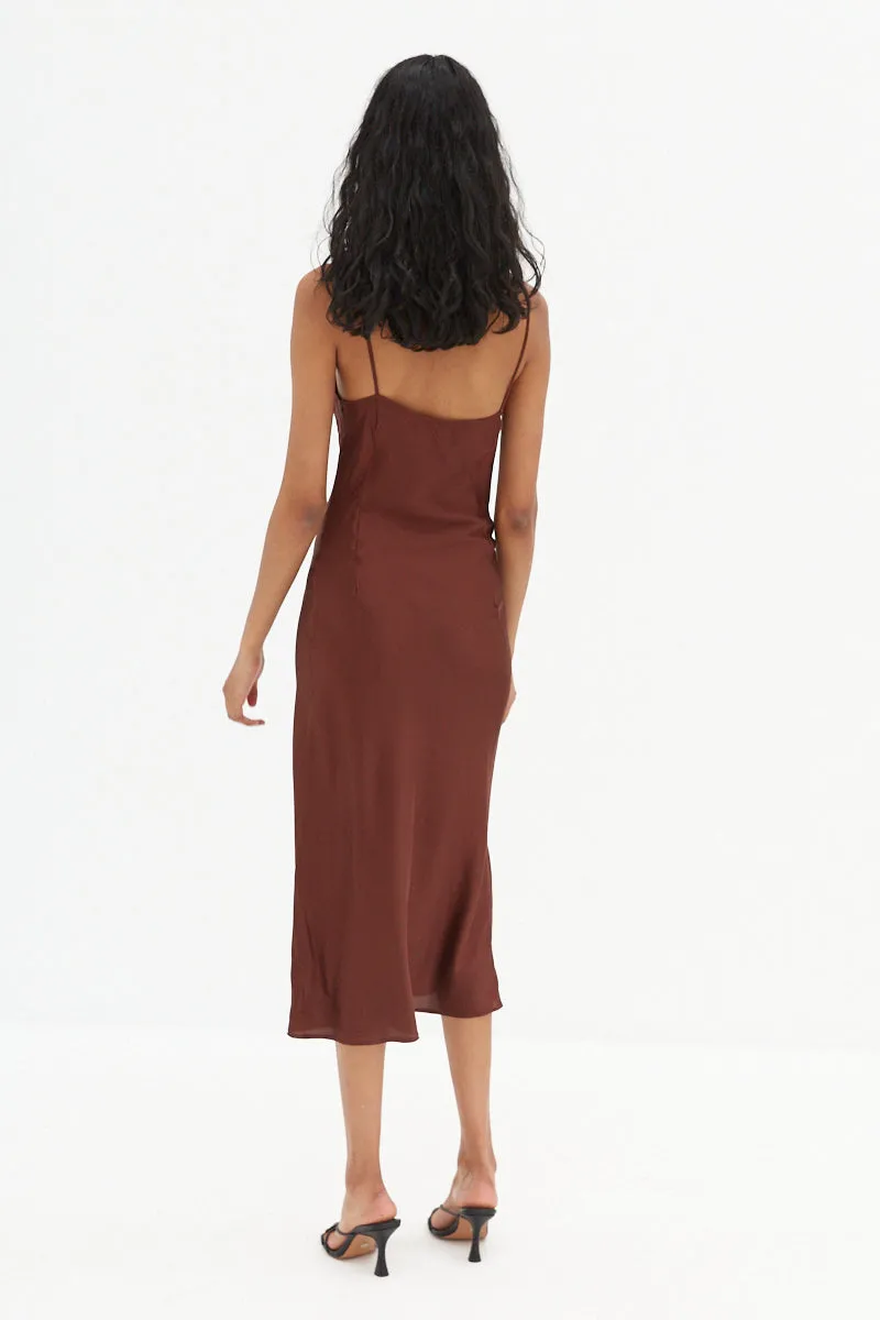Lola Dress - Chocolate