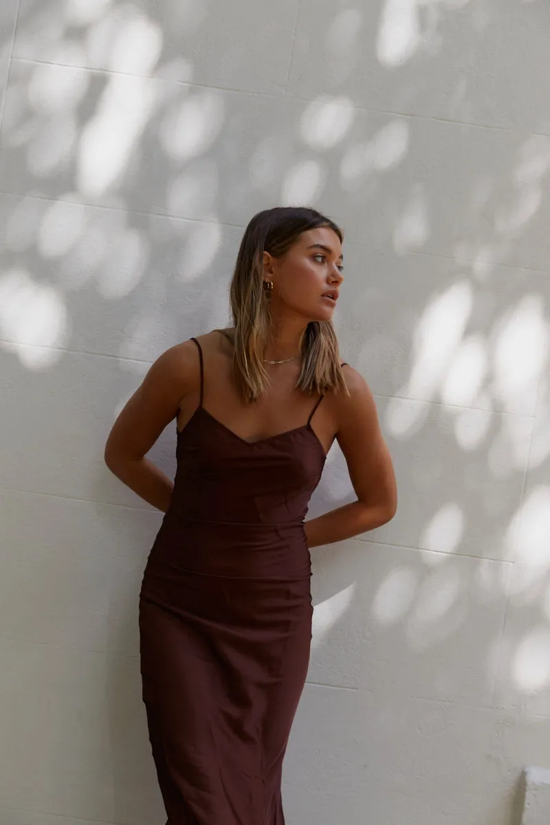 Lola Dress - Chocolate
