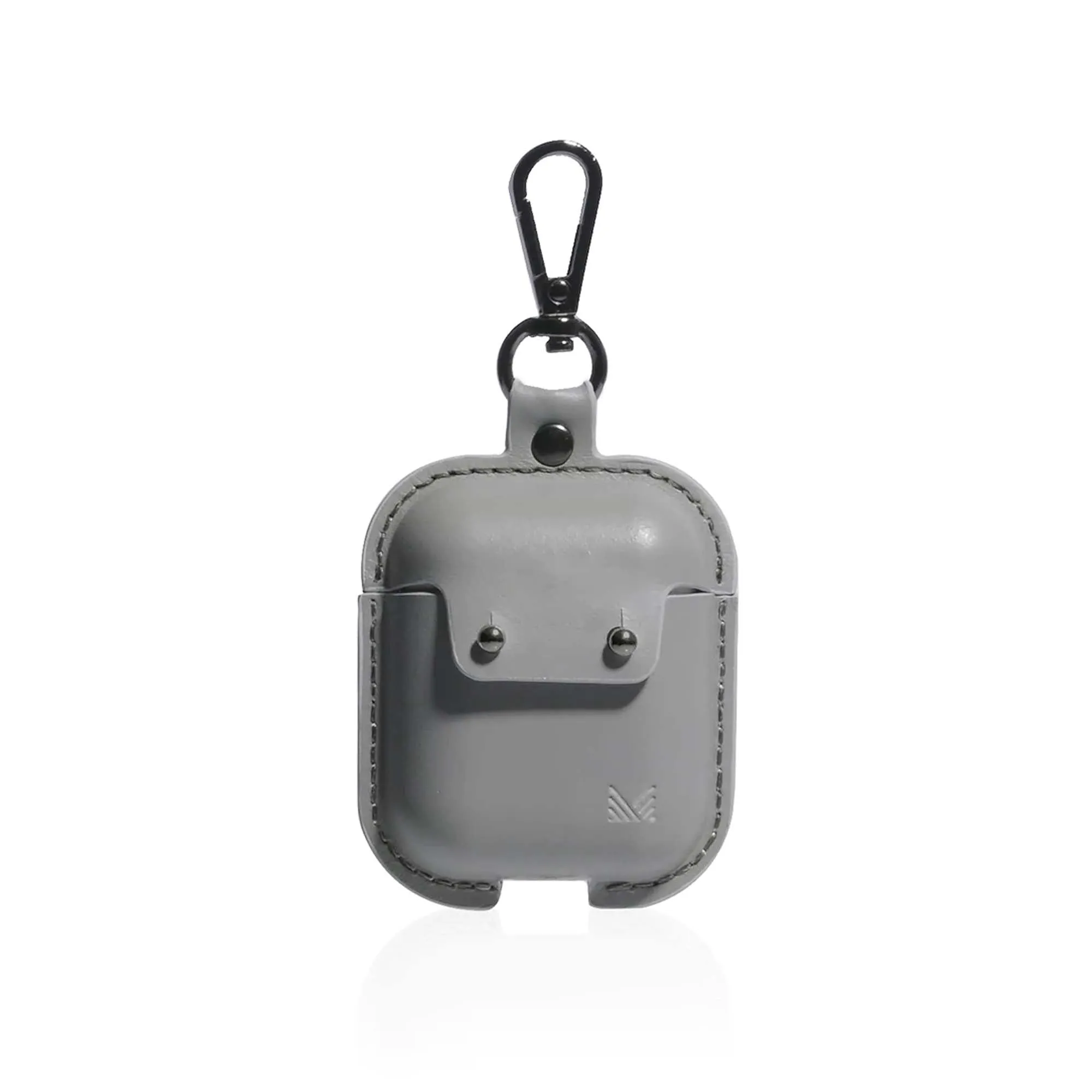 Monocozzi Handcrafted Equisite Genuine Leather Case for Airpods Gen 1 - 2 - Light Grey  (Barcode: 4895199105898 )