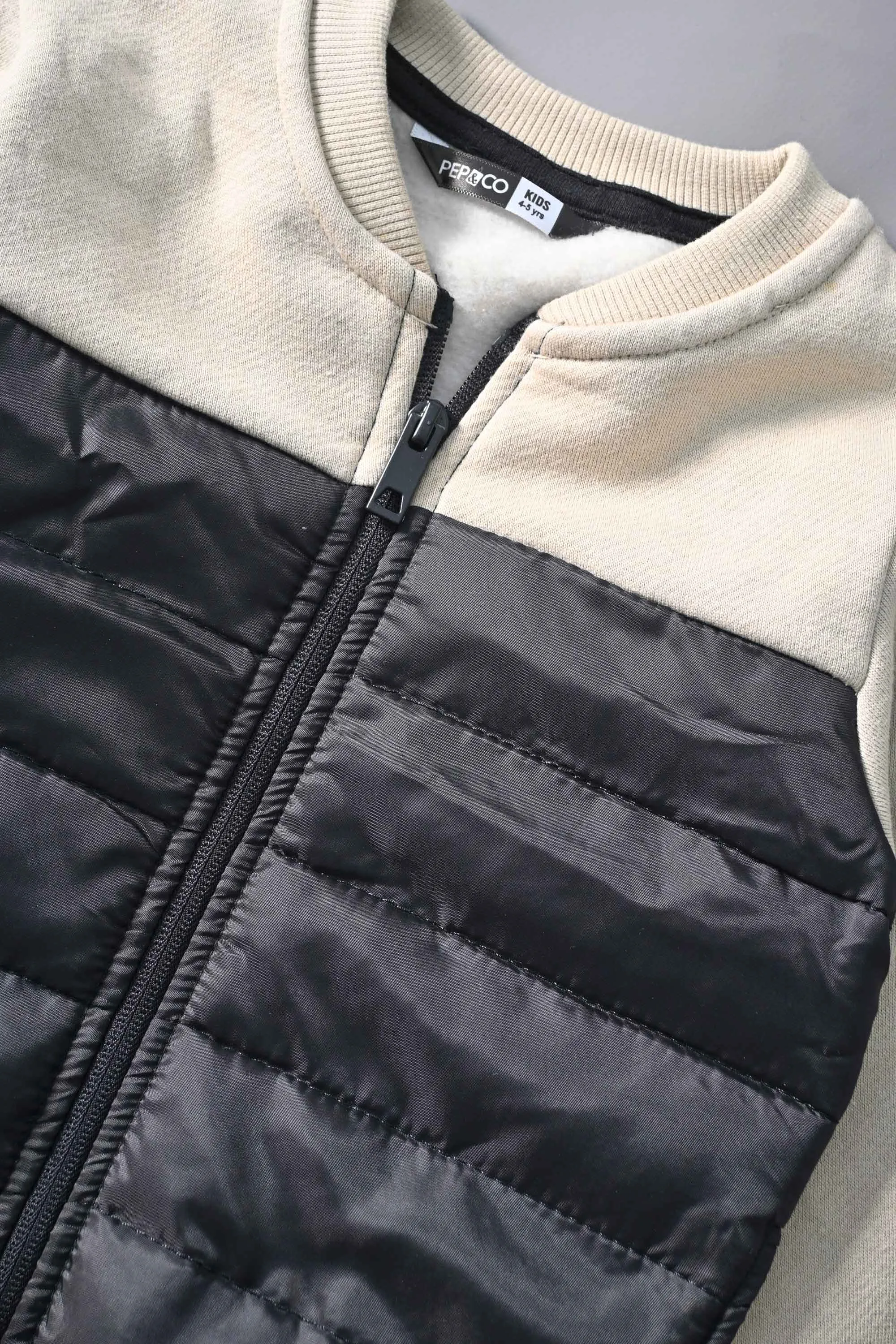 Pepco Boy's Contrast Design Bomber Jacket